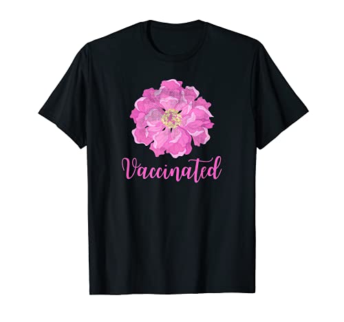 Pink Flower Garden-Vaccin Pro-Vaccine Vintage vieilli T-Shirt