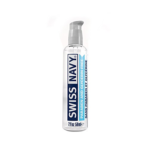 Swiss Navy Paraben/Glycerin-Free Personal Water-Based Lubricant & Lubricant Sex Gel for Couples, 2 Oz.