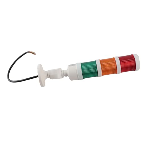 Luz de Advertencia Industrial LED 220V con Altavoz de Triple Capa para Tornos 3
