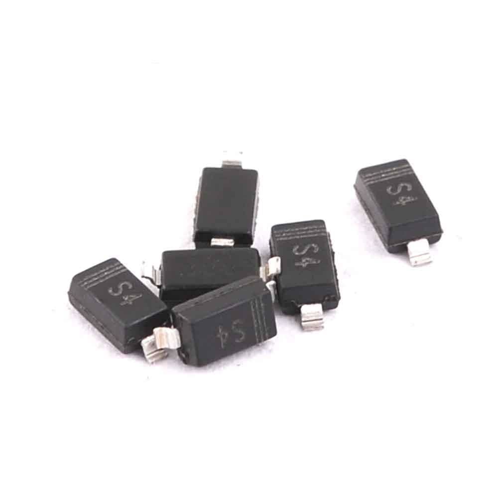 100 PZ B5819WS 1A/40 V 1N5819 SMD Diodo Schottky SOD-123 di Piccola Dimensione S4 Resistenza di Ricambio