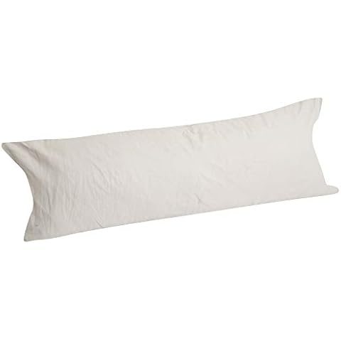 Easy Care 6ft Polycotton Bolster Pillow Case Cover