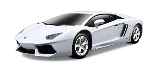 Preisvergleich Produktbild Maisto 581217-81057 - Ferngesteuertes Modellauto 1:24 Lamborghini Aventador LP 700-4 mit Pistol Grip-Controller, weiß