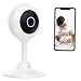 Produktbild Überwachungskamera Innen, 1080P 2,4 Ghz Schwenkbar WLAN IP Baby Kamera mit App, Bewegungsmelder, Nachtsicht, 2 Wege-Audio, Wiedergabe- und Alarmfunktionen Security Camera für Hunde, Baby, usw