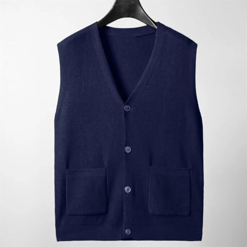 Men's and Winter Loose Knitted Vest Office Work Business Daily Wear Waistcoats2