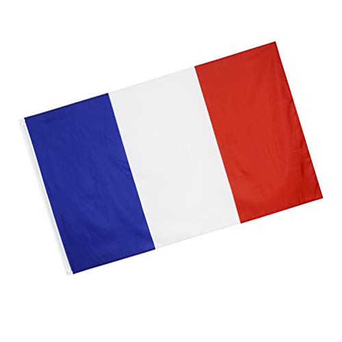 Bandeira da França Besportble com ilhós de latão para decoração de eventos esportivos de jogos olímp