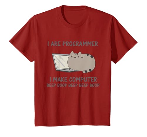Gato computador gatito informático regalo Camiseta