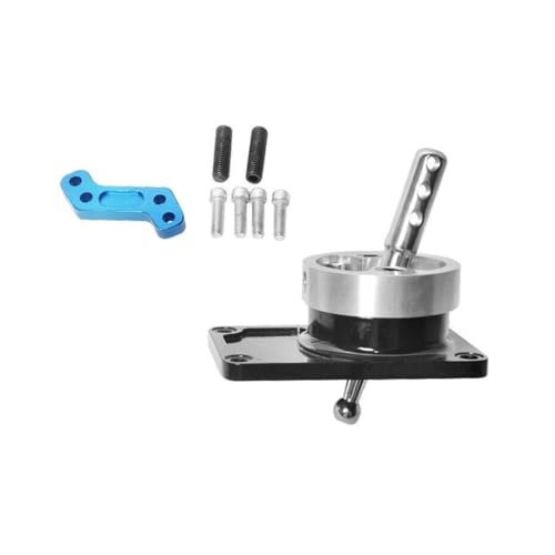 Quick Gear Short Throw Shifter Shift for Ford for Mustang 1983-2003 for Thunderbird 1984-1988 Black/Silver 4CAR-SS-FM83