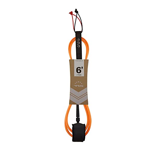 TOOLS(ツールス) リーシュ ORANGE COMP 6ft x 6mm TLS LEASH