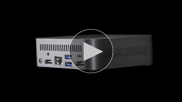 【美品】 Mini PC SkyBarium MN57 SkyBarium Mini PC AMD Ryzen 7 5700U 16 GB DDR4+512 GB SSD