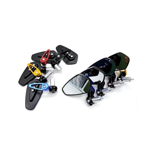 Espejos moto universales 8mm 10mm para espejo retrovisor de motocicleta Z750 ER6N ER6F B 5