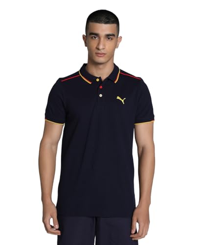 Image of Puma Men's Solid Slim Fit T-Shirt