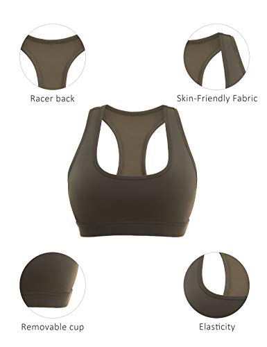 Eterfree – Sutiã esportivo feminino confortável para lazer e atividades ao ar livre, colete de alto