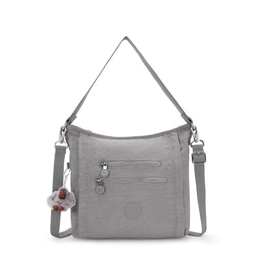 Kipling Bolsa de ombro feminina Belammie, Campo verde, 10.5''L x 11''H x 4''D