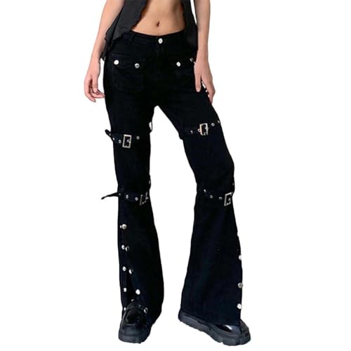 Jeans punk gothique pour femmes : oubliez les pantalons fades avec ce style urbain