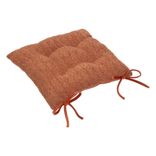 Atmosphera - Galette de Chaise soana Bouclette Terracotta 38x38cm
