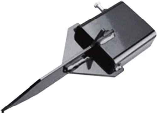 Champion Traps and Targets 44104 Champion Traps & Targets, 2x4 Mass Steel, Target Stand Ground Stake Bracket, Black