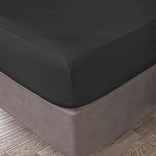 Image of Clara Clark Premier 1800 Deep Pocket Fitted Sheet, Fits up to 16 inch depth - Double Brushed Microfiber.
