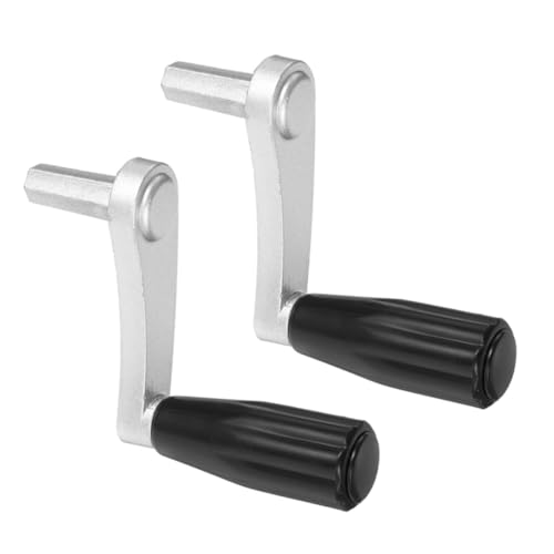 Milisten Manivela Metálica Pequeña para Tendedero, Mango Ergonómico para Percha Elevadora de Ropa, Repuesto de Manija para Polea de Tendedero Soporte Resistente, Accesorios para Secado