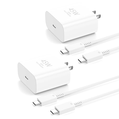 iPhone 16 Pro Max Charger Fast Charging, 45W USB C iPhone 16 Super Fast Charger Block with 10ft Long Type C Charging Cable Cord for iPhone 16/16 Pro/16 Pro Max/16 Plus 15/15 Pro Max/Pro, Galaxy S24