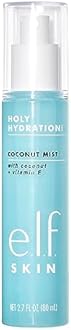 e.l.f. Cosmetics Holy Hydration! Hydrating Coconut Mist, Refreshes, Soothes & Invigorates Skin, Tropical Scent, 2.7 Fl Oz (Pack of 1)