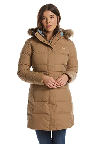 Jeff Green Damen Atmungsaktiver Wasserdichter Daunen Outdoor Parka Fely, Farbe:Sand, Größe:38 Cover