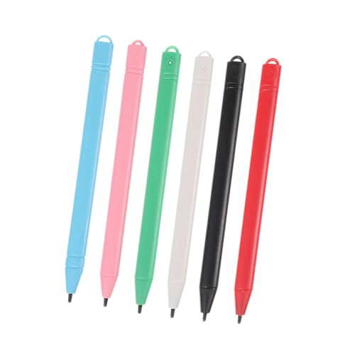 ROMISBABA 6 pezzi Penna Stylus per Tablet LCD Pennino Preciso per Scrittura e Disegno su Doodle Board Strumento Digitale Senza Carta per Controllo Touch Fluido e Duraturo
