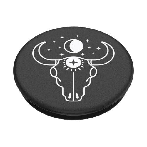 Image of PopSockets Phone Grip with Expanding Kickstand, Galaxy PopGrip -Bull Moon