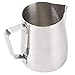 Redxiao Kunst Machen Milchkännchen Tasse Kurve Gießen Ausguss Kaffee Latte Tasse, Schaumkrug Schaumkrug, Kaffee Dampfkrug für Espressomaschinen(600ml)