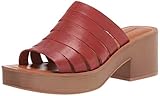 Offene Zehenpartie Lucky Brand Damen LK-PAYDIN Plattform, Rancho Red, 35.5 EU