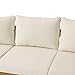 Christopher Knight Home Brooklyn Sofas, Teak + Beige