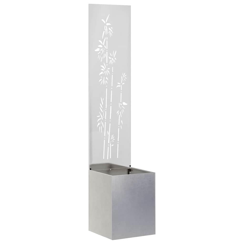 Genérico Pantalla de Privacidad para Jardín Floral Plata 32 x 140 cm,Decoración,Obras de Arte,Carteles, copias y Arte visual-876382