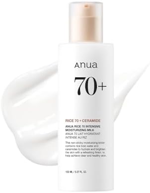 ANUA Rice 70 Intensive Moisturizing Milk, 5.07 fl.oz