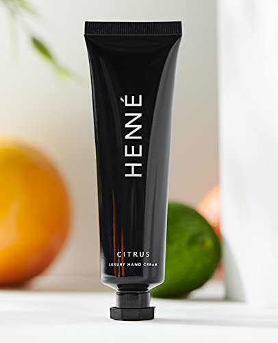 Henné Organics Luxury Hand Cream - Natural Skin Moisturizer - Citrus - Image 5