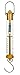 Eisco Labs Newton Force Meter Spring Scale - Max Capacity 50N, 5Kg, Dual Scale Labeled