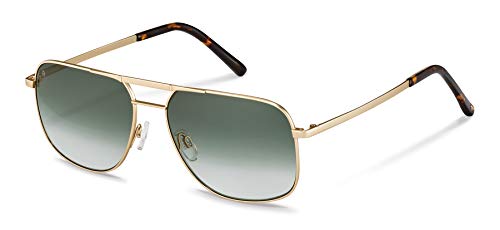 Preisvergleich Produktbild Rodenstock Herren Sonnenbrille R1431, im Retro-Stil, Pilotenbrille mit Edelstahlgestell