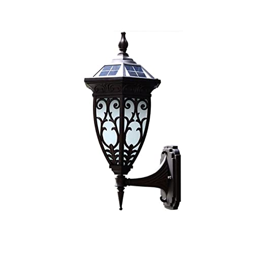 Applique murale Edison solaire pour créer une ambiance rustique chaleureuse sur l'allée