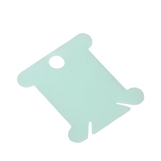 100 piezas de plástico seda del bordado del arte bobinas de hilo para que el titular de almacenamiento de punto de cruz fuentes de costura color al azar