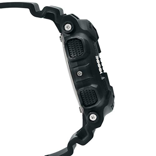 Casio G-Shock Analog-Digital Black Dial Men's Watch-GA-100-1A1DR (G270) - Image 3