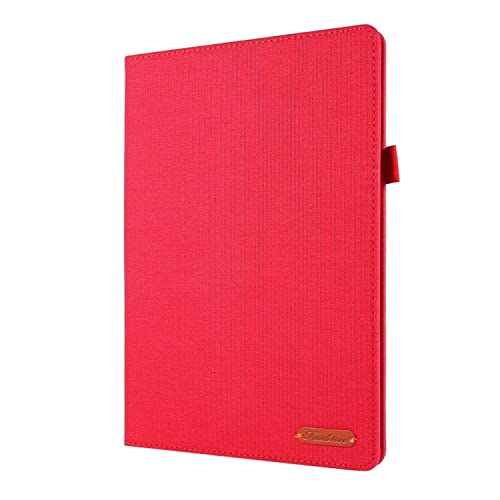 Protection à rabat Lenovo Tab P10 rouge antichoc König Design - 2