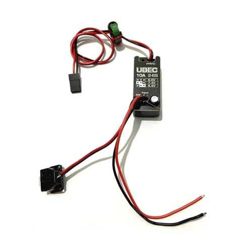 UBEC Module UBEC 10A-Car 2-6s Input External BEC Switching Board DC-DC for Receivers/Gyros/Servos Accessory