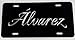 Custom Personalized Name in Bold Diamond Etched Engraved License Plate Car Tag