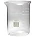 Cole-Parmer Essentials Plus Griffin Low-Form Beaker, Glass, 2000 mL; 2/PK