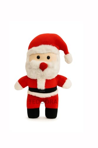 Image of Santa Clauss Soft Toy for Girls Boys Kids, Christmas Plush Stuffed Baby Teddy Gift Birthday, 40 cm