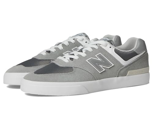 New Balance Unisex 574 Vulc Skate Shoe, Grey, 11 US Men