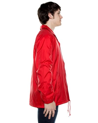 Cottonhood Coaches Jacket, Nylon Windbreaker for Men - Lightweight and Water-Resistant Coach Jacket2