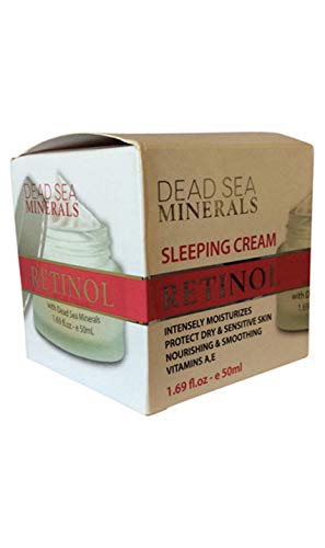 YAOBFULDead Sea Minerals Retinol Moisturizer Sleeping Cream 1.69 Oz