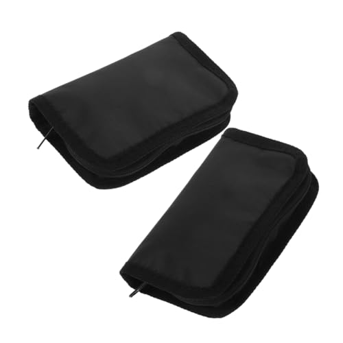 BCOATH Portable Medicine Supply Travel Case 2pcs Hard Storage Case with Mesh Pocket for Medicine Meter and Pills Durable Travel Bag for Medication and Supplies