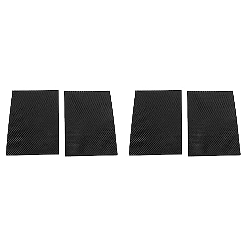 Lanko 4 pastillas antideslizantes para muebles, almohadillas autoadhesivas antideslizantes de goma engrosada, protección para el suelo para silla o sofá