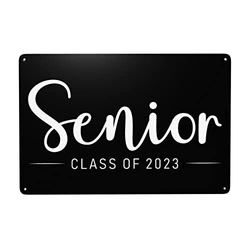 BATHER Sign Senior Class Of 2023 Signs Senior Class Of 2023 �u���L�Ŕ� ���B���e�[�W �ʔ��� �u���L�Ŕ� �r�[�`�����T�C�� 8x12�C���` ���^���E�H�[���A�[�g�|�X�^�[