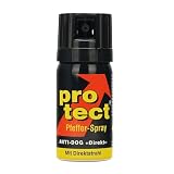 Pfefferspray Protect 40 ml Direktstrahl - zielgenauer und windstabiler Strahl mit hoher Reichweite
